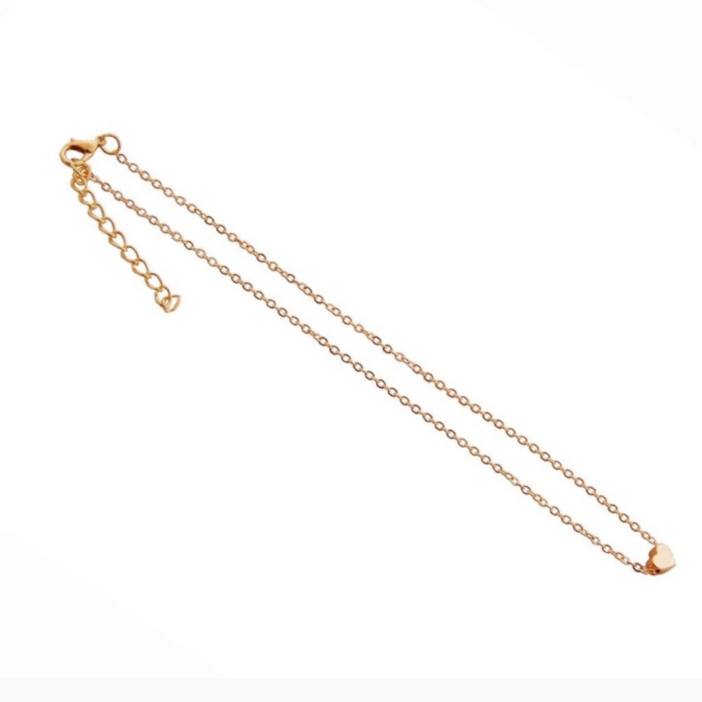 BOGO🌺 DAINTY GOLD HEART NECKLACE - Picture 3 of 3